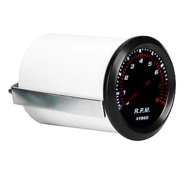 Bilmodifikation, 12V Universal 52mm/2in LED Omdrejningstæller Solid Ydeevne, A