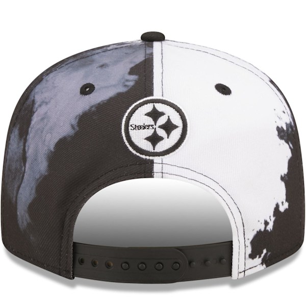 New Era Pittsburgh Steelers NFL 9FIFTY 2022 Sideline Ink Baseball Cap Svart