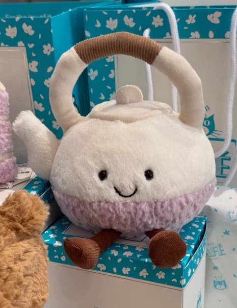 Jellycat Amuseables Titia Tekanne Shanghai Eksklusiv BNWT