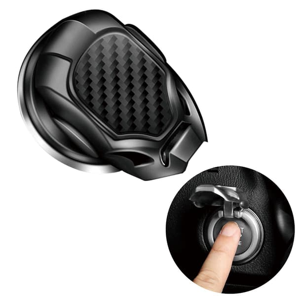 1 motorstartknappdeksel, sinklegering en-knappstart