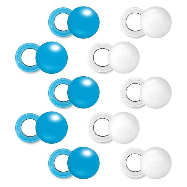 10 Par Løbe Startnummer Magneter, Magnetiske Løbe Startnummer Clips Marathon Startnummer Clips Løbe Startnummer Spænder Startnummer Fa
