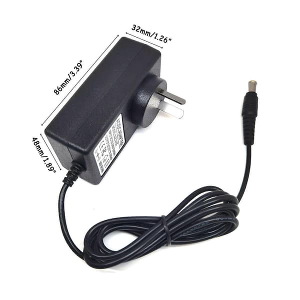 110V-200V Strömadapterdelar för Shark Trådlös Dammsugare US Plug