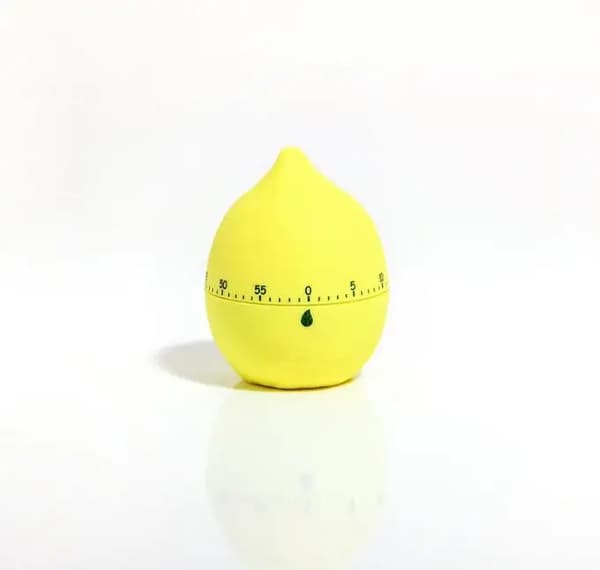 1 st (Citron) Formad Mekanisk Timer Frukt och grönsakstid