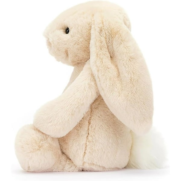 Jellycat Bashful Luxe Luna Kaninbamse, Kæmpe 51 cm | Kanin og Hare Plyslegetøj | Klassisk Børnegave Beige