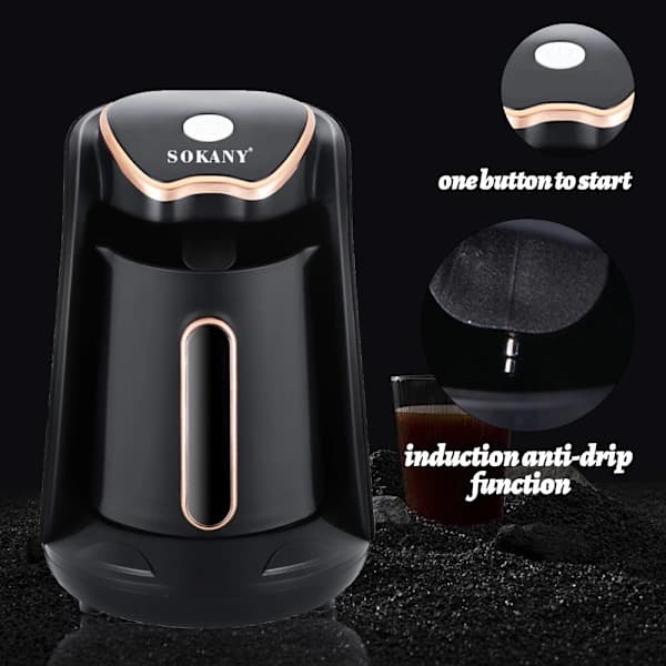 Turkish Warming Coffee Pot Portable Office Coffee and Tea Maker
