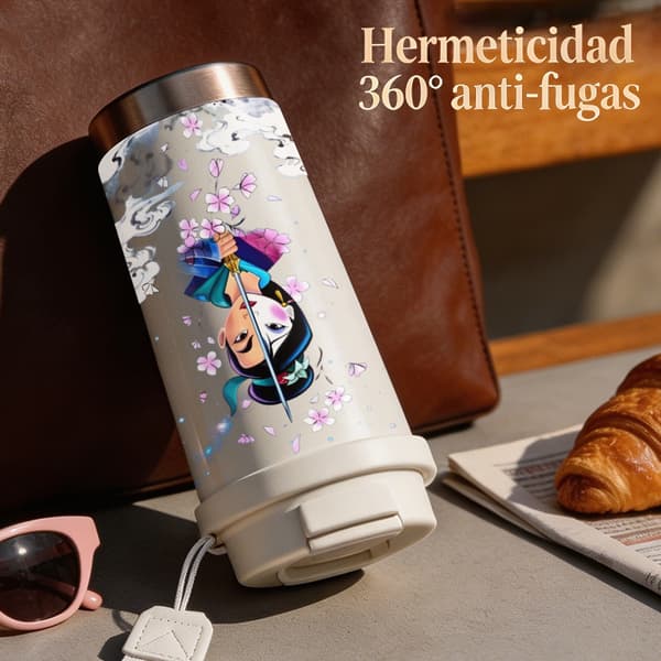 Kaffetermos 500ml 316 Rustfritt Stål Trendy Design Black