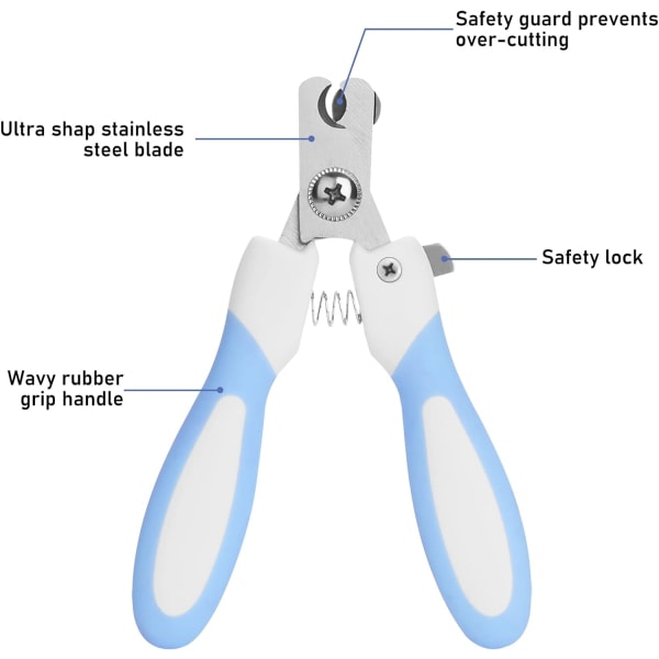 1 kynsienleikkurin setti koiralle, kynsiviila, ammattimainen, lemmikkieläinten turvallinen
