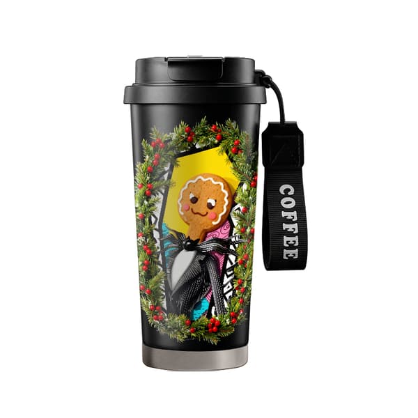 Kaffetermokande 500ml 316 Rustfrit Stål Sødt Design Black