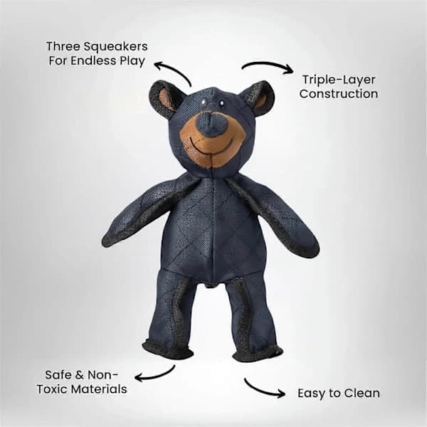 Unbreaka Bear Hundleksak - Oförstörbar Teddy Extreme Bear 2.0