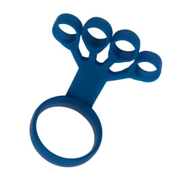 Fingerøvelse Silikone Blå (Medium Modstand),a