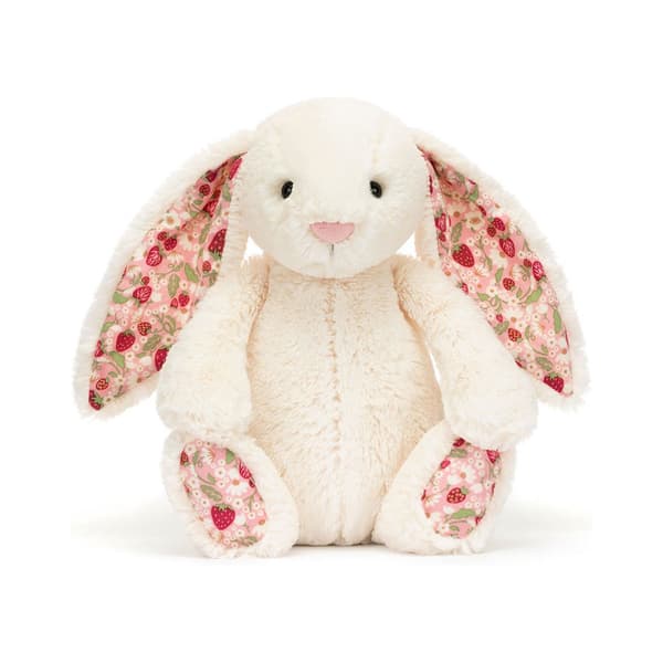 Jellycat Berry Bunny - Gaver til jenter gutter barn kvinner hvit 31 cm
