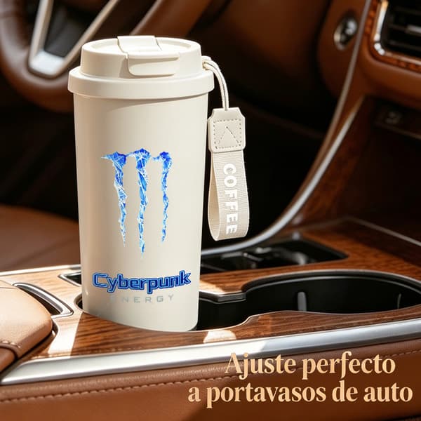 Kaffetermos 500ml 316 Rustfritt Stål Dyredesign Pink