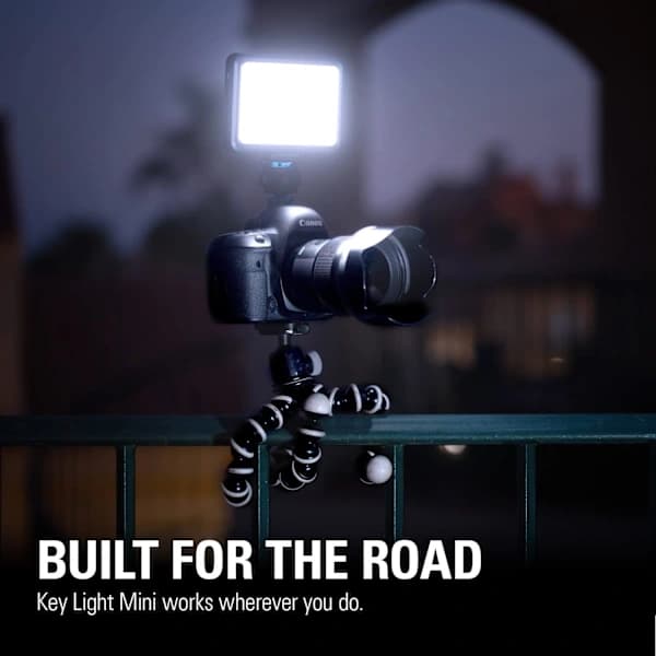 Bærbar LED-panel til streaming, videokonferencer, spil osv., A