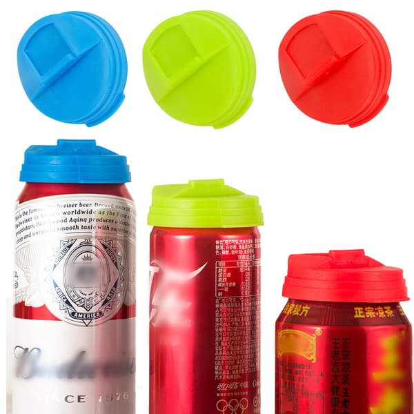 3 st burklock cola sprite spillskyddande lock snap on snap on