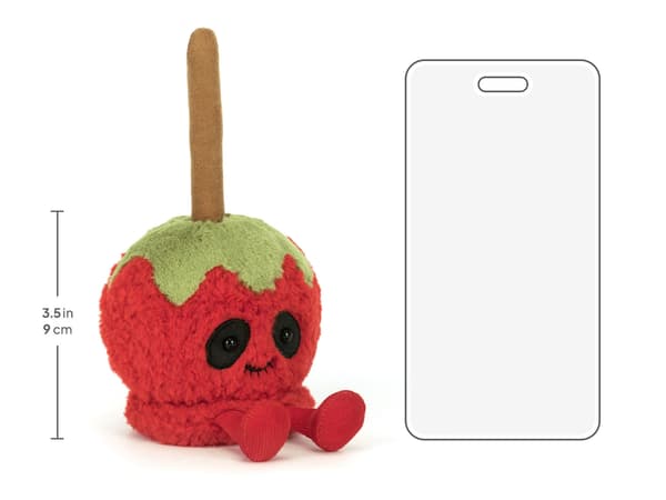 Jellycat 12 cm Amuseables Karamelæble plyslegetøj