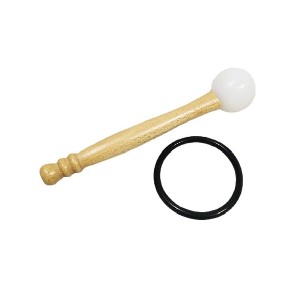 1 stk. Instrument Percussion Tilbehør Krystal Musikskål Pinde