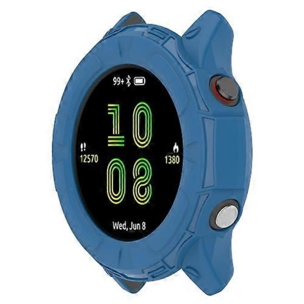 Stöttåligt TPU-skyddsfodral för Garmin Forerunner 255 Blue