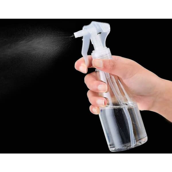 3 stk 200 ml små transparente plastsprayflasker for vannsprøyting