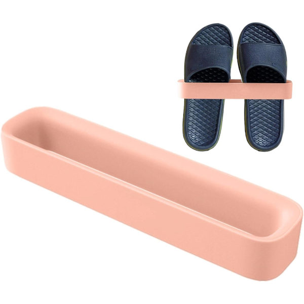 1 stycke (rosa) Toffelställ Hängande Skohållare, Multifunktionell