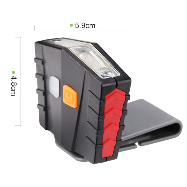 1 kpl Ulkoilma USB Ladattava COB Yökalastus Metsästys