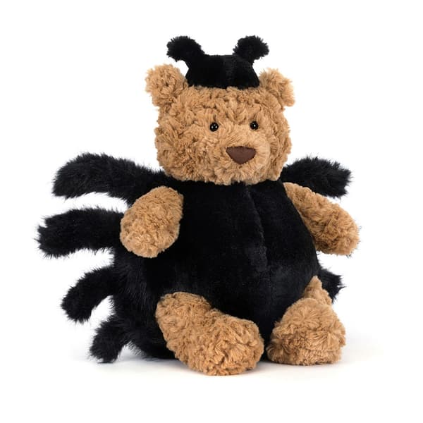 Jellycat 26cm Bartholomew Bear Hämähäkki pehmolelu