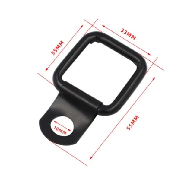 8 stk. for Wrangler D-ring anker / lås hurtigspenne, A
