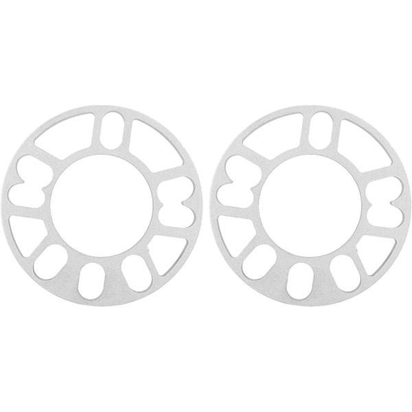 10mm aluminiumslejske hjulpakning, 2 hjulnav hjulpakninger