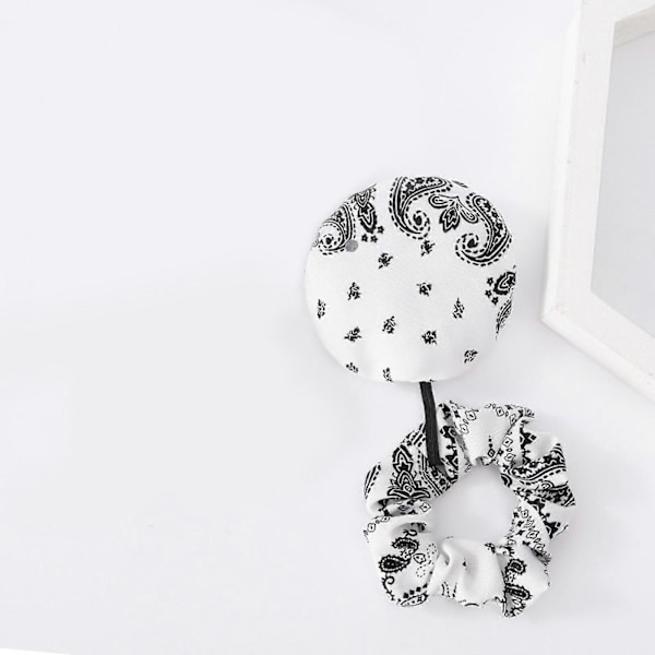 Juoman Suojus Scrunchie - Uudelleenkäytettävä Juoman Piikityksen Estävä Scrunchie Kuten Nähty Shark Tankissa Black 1