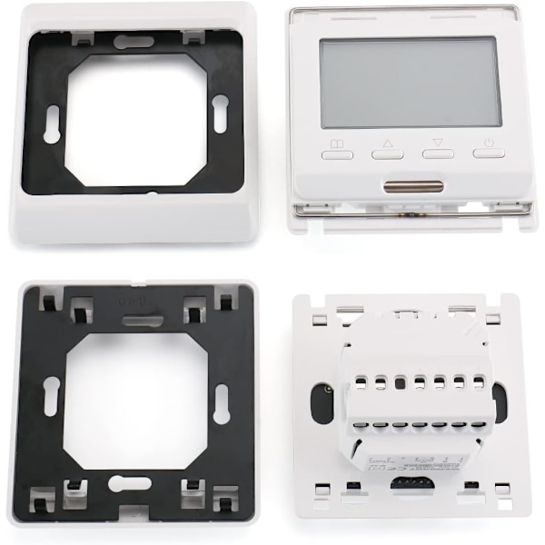 1 stk Romtermostat, digital display E80616A egnet for