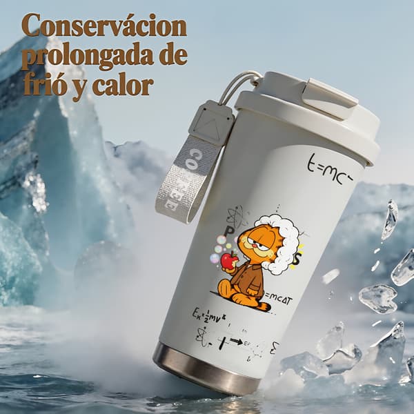 Termokopp 500ml 316 Rustfritt Stål Dyredesign Pink