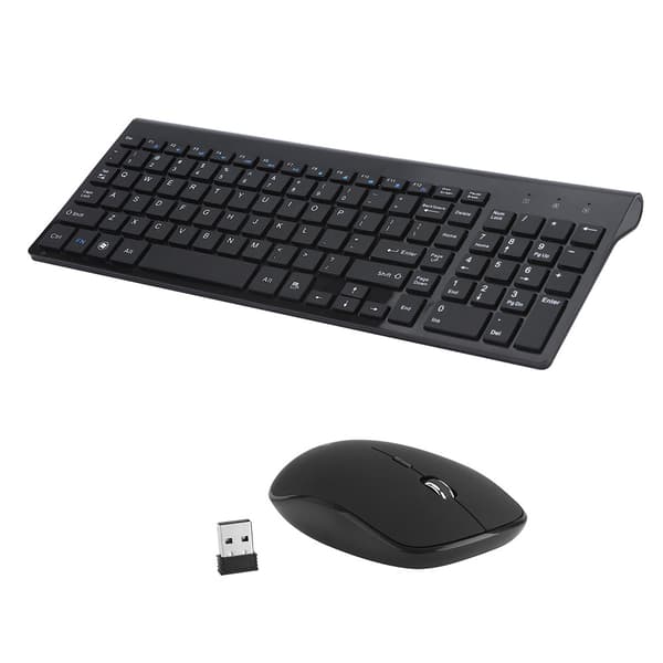 1 st USB-tangentbord och musset för kontor, trådlöst