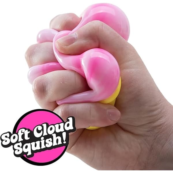 Nice Cream Cone, Squish Squeeze Is, Stressaflastningsgadgets til angstlindring-Pink Pink
