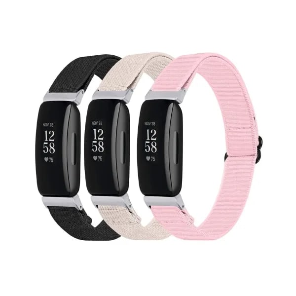 Joustavat rannekkeet Fitbit Inspire 2 - 3 kpl joustavia rannekkeita - Xin