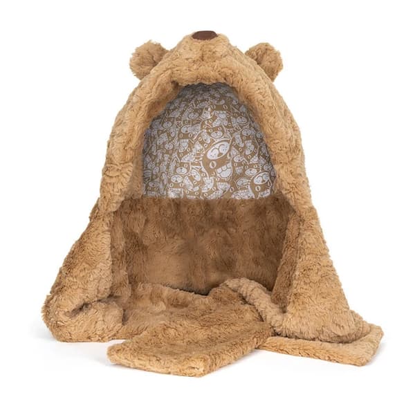 Jellycat Bartholomew Bear Bundlesnug pehmohattu