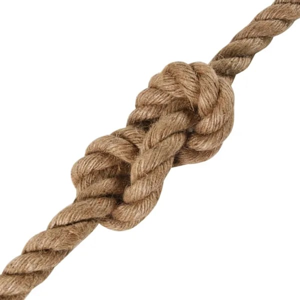 vidaXL Jute Rep 100 m Långt 6 mm Tjockt