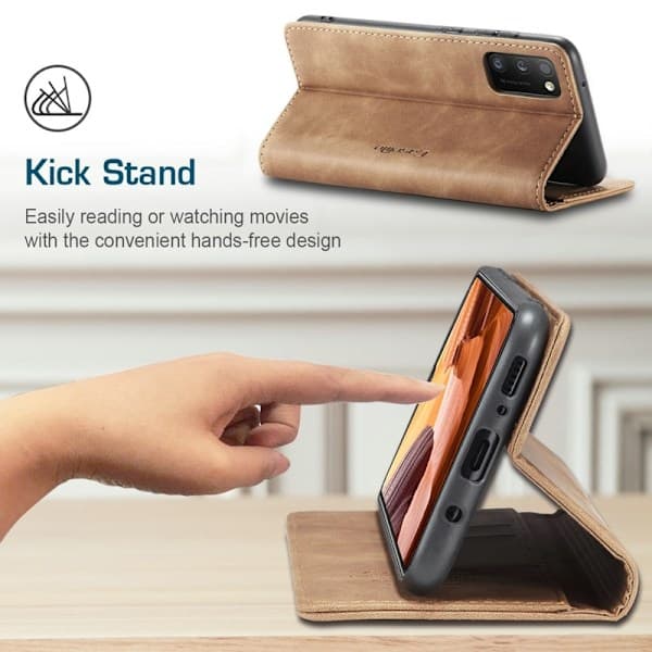 Læderfodral til iPhone 13 | brun,A