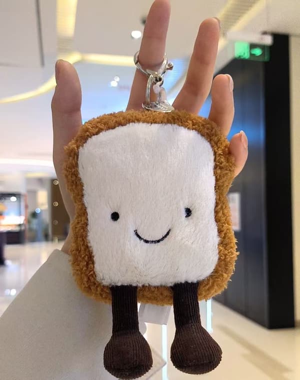 Jellycat Amuseable Toast Taskevedhæng