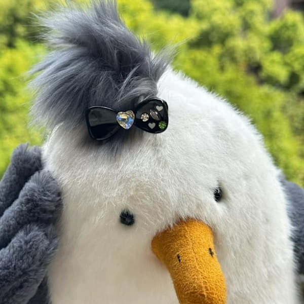 Jellycat Udstoppede, Jellycat Måge Plysdyr, Måge Udstoppede Dyr Samleobjekt Legetøj, Søde Plysdyr, Bløde Krammedyr, 25 cm