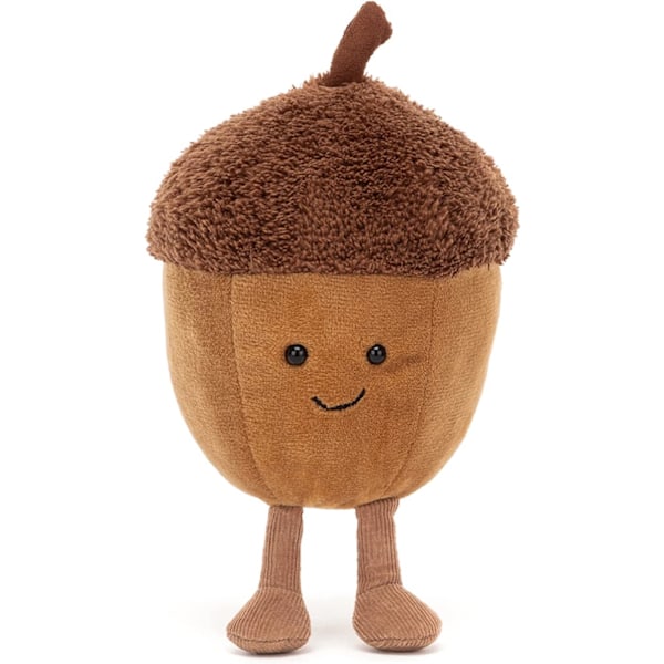 Jellycat Amuseables - Eikenøtt Plysj, 13 cm, Høstdekorasjon 12cm