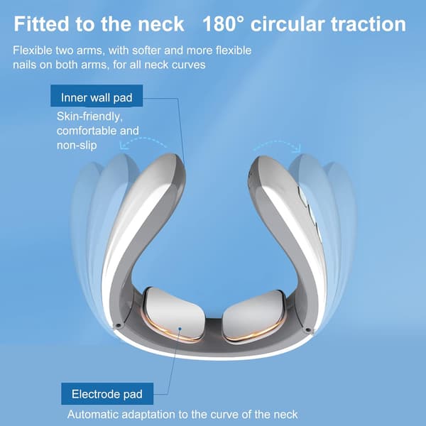 1 st Cervical Massager Elektrisk Massager Intelligent EMS