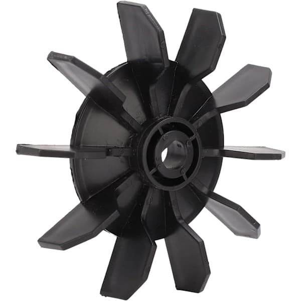 Blæserbladserstatning, Plastblæser til Elmotor, Tilbehør til Lille Luftkompressorblæser, Direkte Inline-motor, 15 mm Aksel,,A