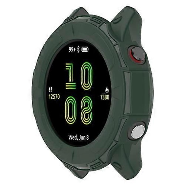 Stöttåligt TPU-skyddsfodral för Garmin Forerunner 255 Green