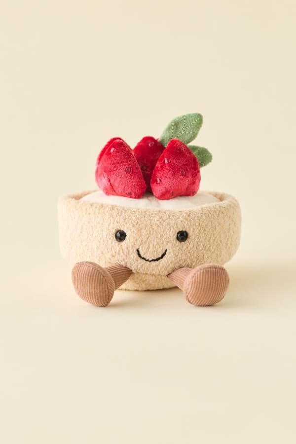 Jellycat Amuseables Fleurette Jordbærtærte