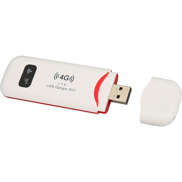 1 stk Trådløs Netværksrouter, 4G USB Bærbar WiFi Router