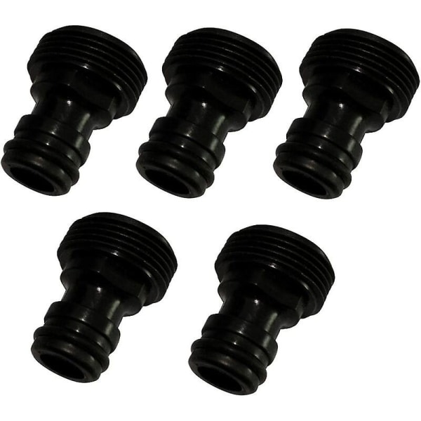 5X Quick Connect Hose to 3/4 Male Thread Connector Adapter C17785