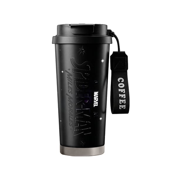 Kaffetermos 500ml Rustfritt Stål Moderne Design Black