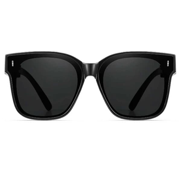 Foldbare Suncovers Solbriller Over Briller Sort sort black