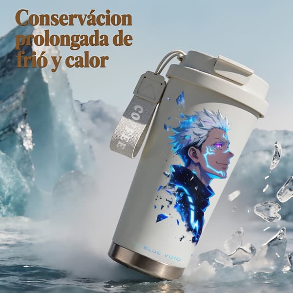 Kaffetermos 500ml Rostfritt Stål Militärdesign, Isolerad kaffemugg, läckagesäker resemugg med lock Pink