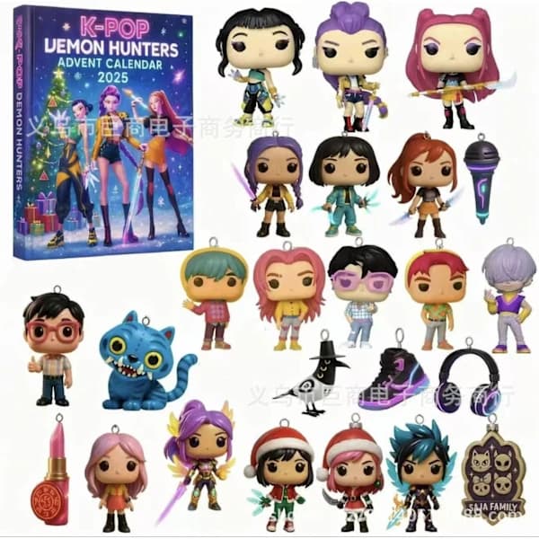 Julekalender, K-Pop Devil Hunter Julekalender, Julegave, til ba Witch Hunter Gruppe A,as