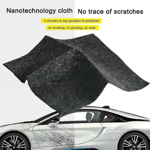 Bilskrapremover Nano Sparkle Magic Scratch Remover Repborttagningsduk, A